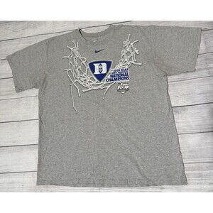 Nike Duke Basketball 2010 NCAA National Champions T Shirt Final Four Size XL